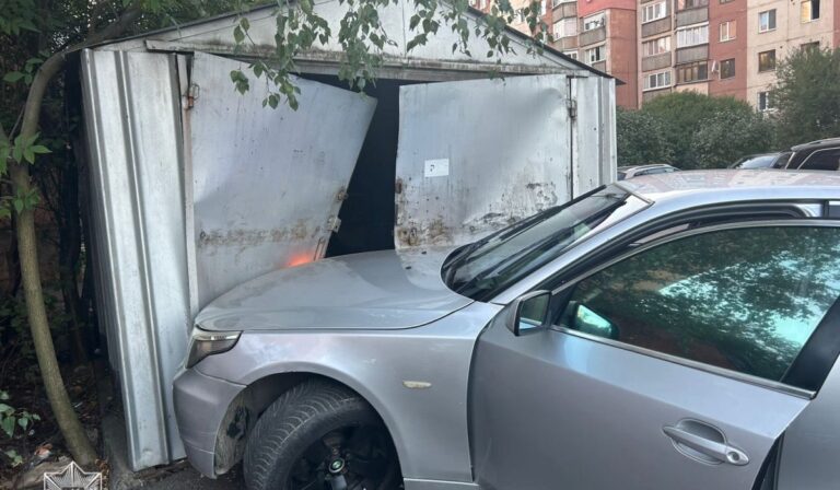 Ittas sofőr balesetezett Munkácson