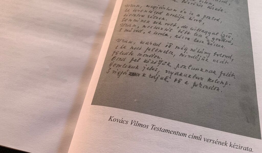 Kovács Vilmos Testamentum