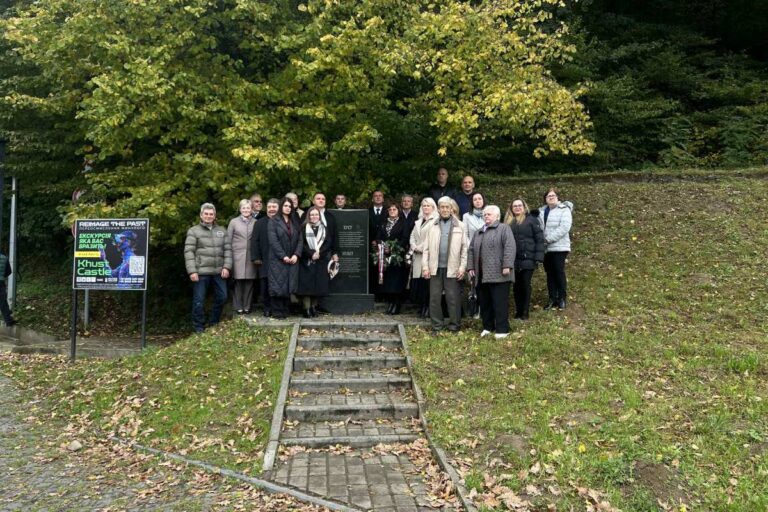 Commemoration of Gábor Bethlen in Khust