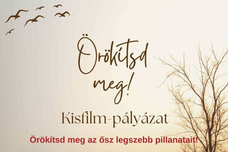„Örökítsük meg!” – kisfilmpályázatot hirdet a Kárpátaljai Magyar Filmgyártásért Alapítvány