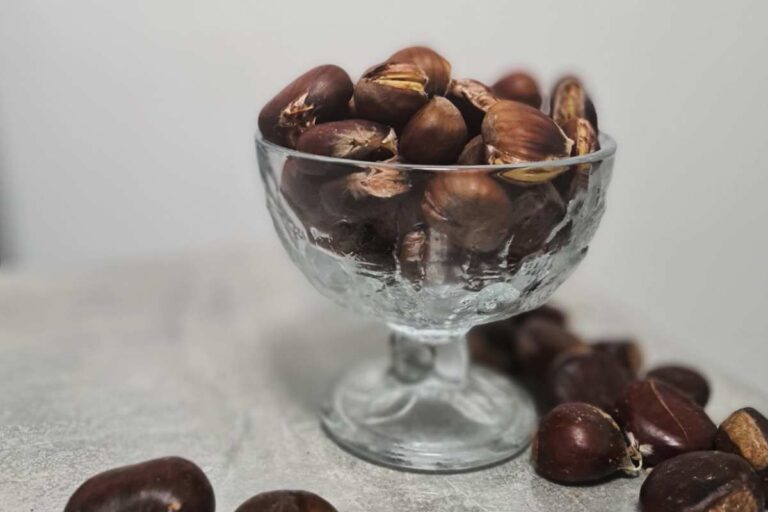 Sült gesztenye airfryerben