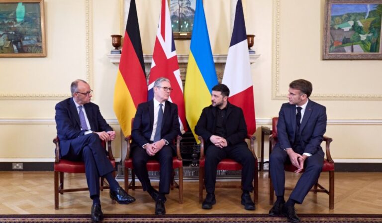 Brit-ukrán-német-francia csúcstalálkozót tartottak Londonban