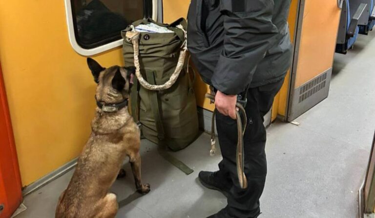 Csempészcigaretta a Záhonyba tartó vonaton