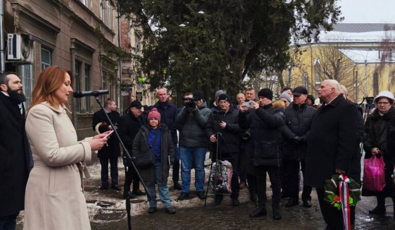 Megemlékezés Beregszászban a magyar kultúra napján