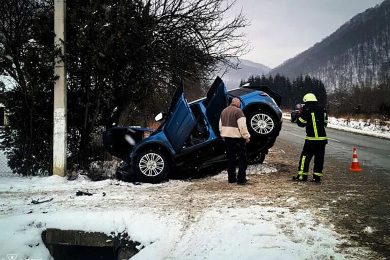 Újév napján baleset történt Lonkán