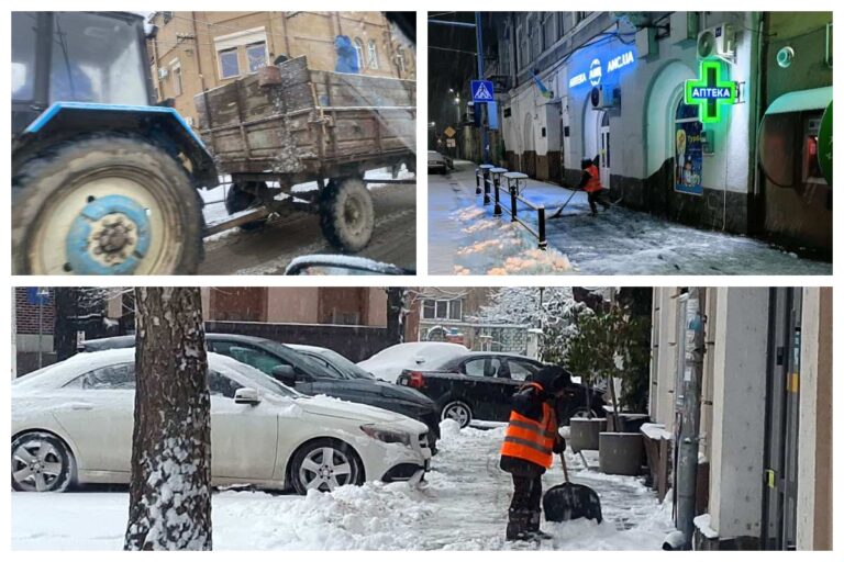 Dolgoznak az utak és járdák tisztításán Beregszászban és a kistérségben