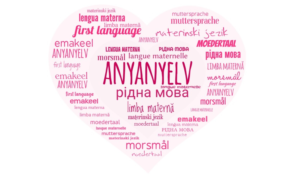 anyanyelv szófelhő