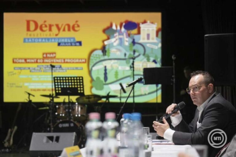 Júliusban rendezik meg a Déryné Fesztivált Sátoraljaújhelyen