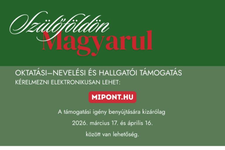 Szülőföldön Magyarul Program 2026