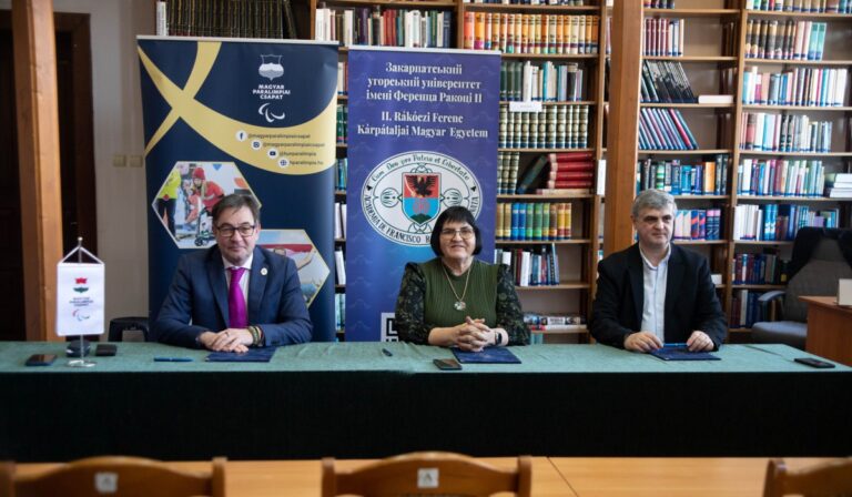 Megállapodást kötött a Rákóczi Egyetem és a Magyar Paralimpiai Bizottság
