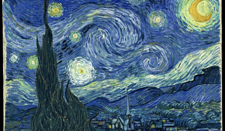 Van Gogh Csillagos ég (1889)