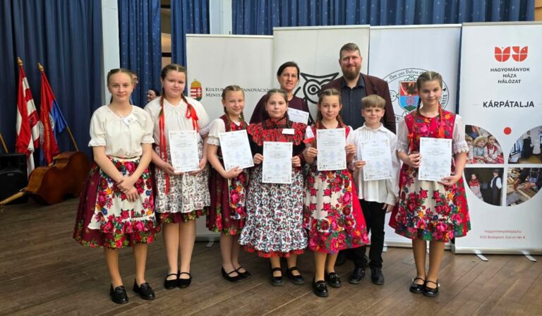 A Tulipán Tanoda növendékeinek sikere a Szól a fülemüle! – XII. kárpátaljai népzenei és néptánc tehetségkutató döntőjében