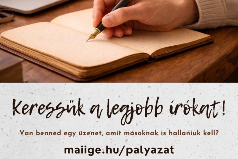 Határon túlról is lehet jelentkezni a Mai Ige írói pályázatára