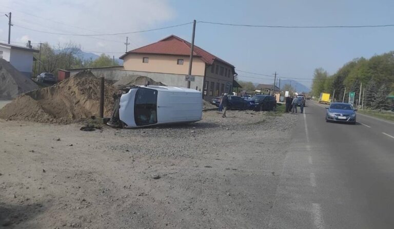 Három autó ütközött a Técsői járásban