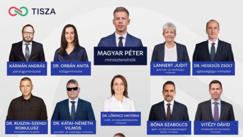 Miniszterek - TISZA-kormány
