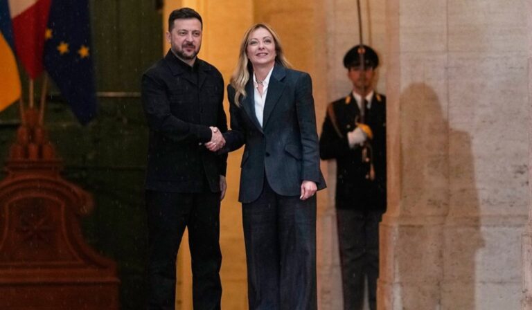 Rómába utazott az ukrán elnök