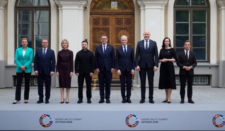 Az Északi-Balti Nyolcak találkozóján vett részt Volodimir Zelenszkij