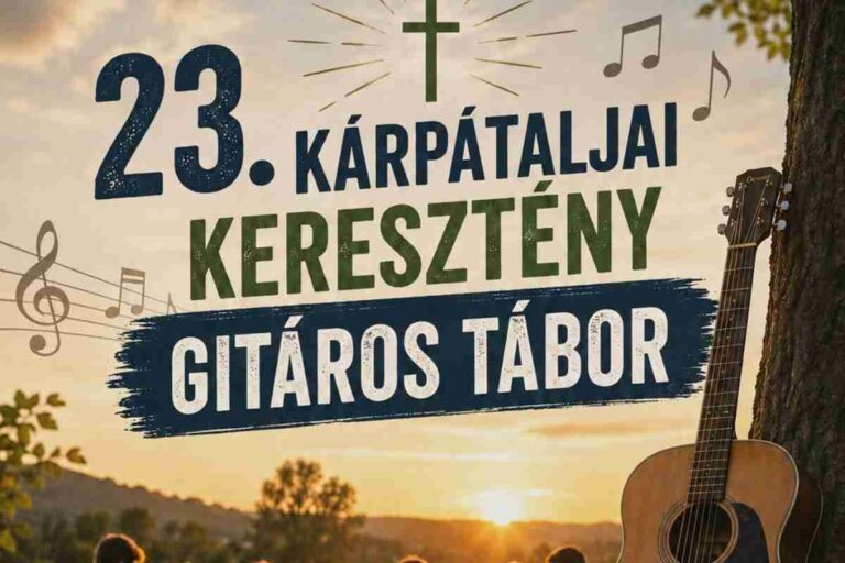 Ismét megrendezik a Kárpátaljai Keresztény Gitáros Tábort