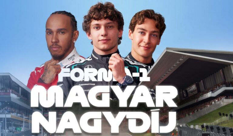 A Forma–1 Magyar Nagydíj élőben az M4 Sporton
