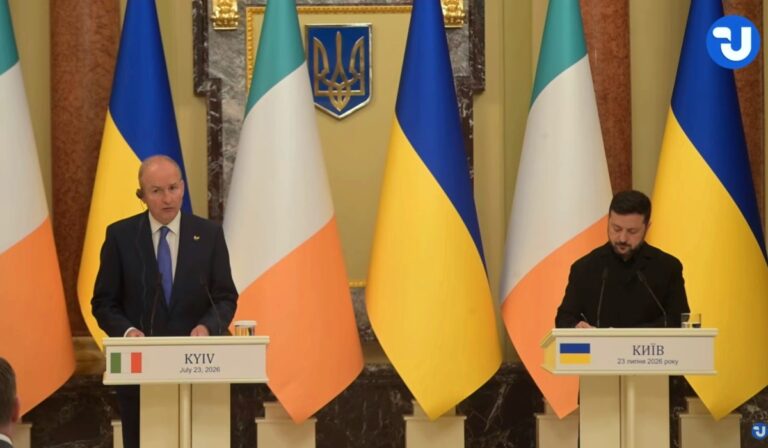 Írország 25 millió euróval támogatja az ukrán légvédelmet