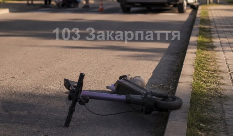 Két rollerező tinédzser szenvedett balesetet a Técsői járásban