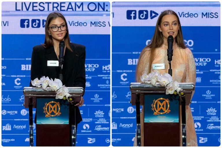 Végvári Janka Magyarországot, Valerija Liszovszka Ukrajnát képviseli a Miss World 2026-on