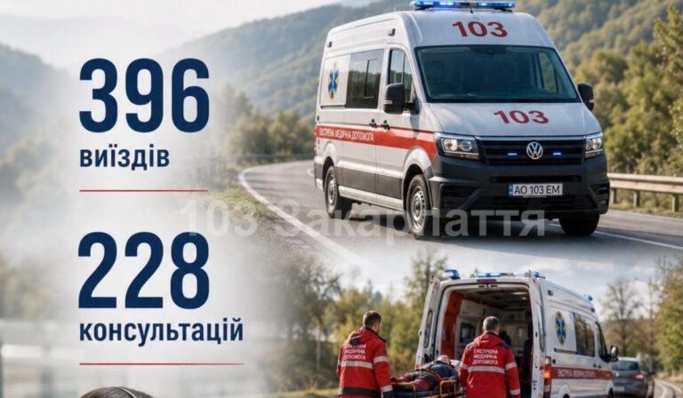 Közel 400 alkalommal riasztották a mentőket Kárpátalján egyetlen nap alatt