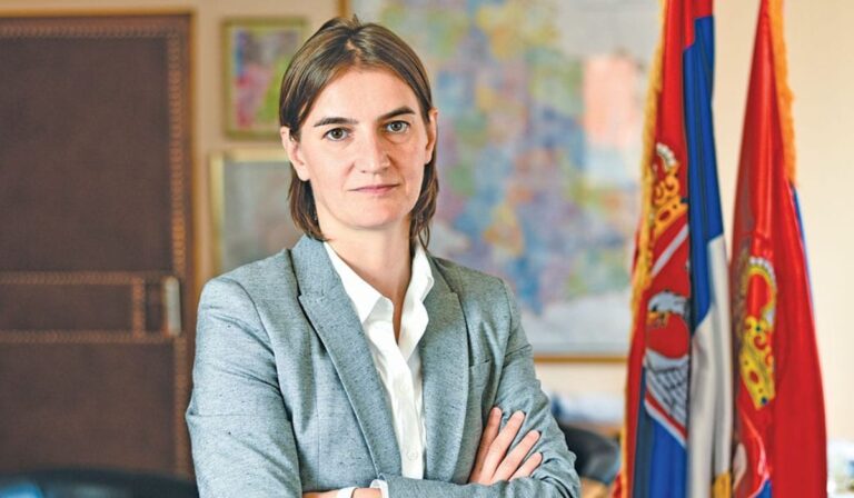 Ana Brnabic átvette az államfői feladatokat Szerbiában
