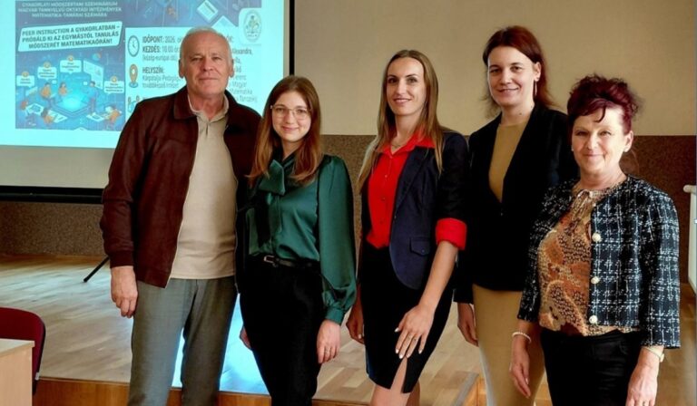 Módszertani képzés matematika tanárok számára Beregszászban